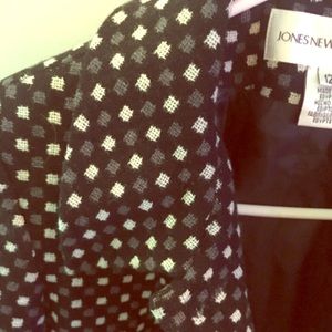 Jones of New York. Wool Woven Overcoat